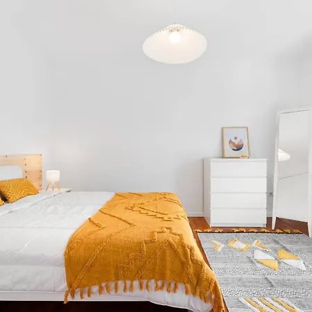 Lemon Beach-bright 3min To & Metro Apartamento Matosinhos (Porto)