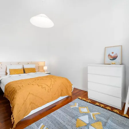 Lemon Beach-bright 3min To & Metro Apartamento Matosinhos (Porto)